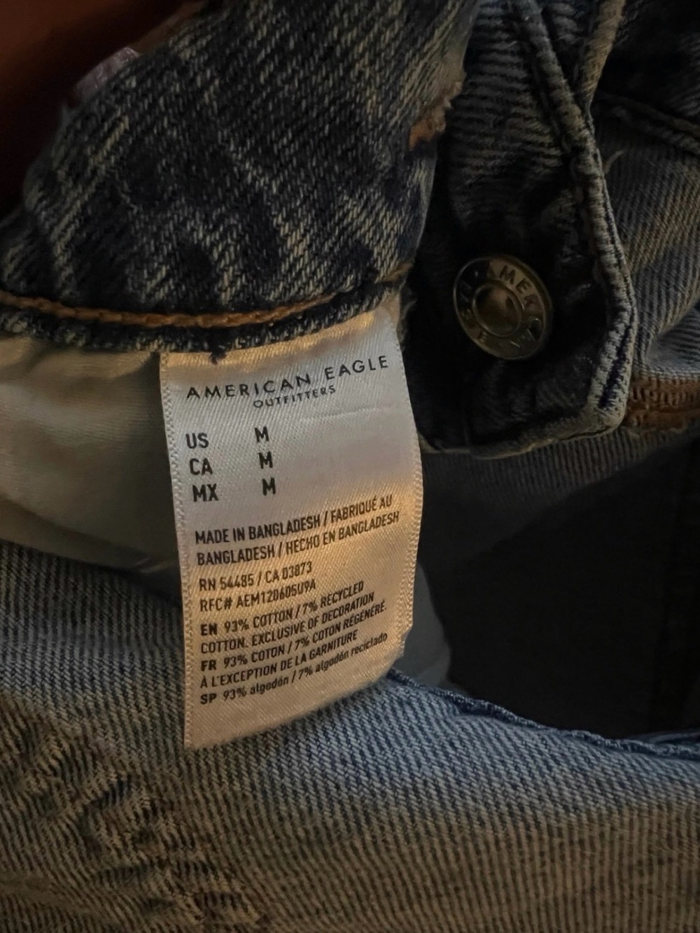 American Eagle Baggy Dad Overall - Picture 7 of 8